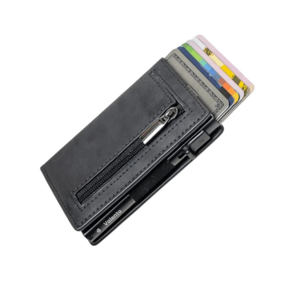 Valento Deluxe™|Portafoglio RFID antifurto in pelle di lusso